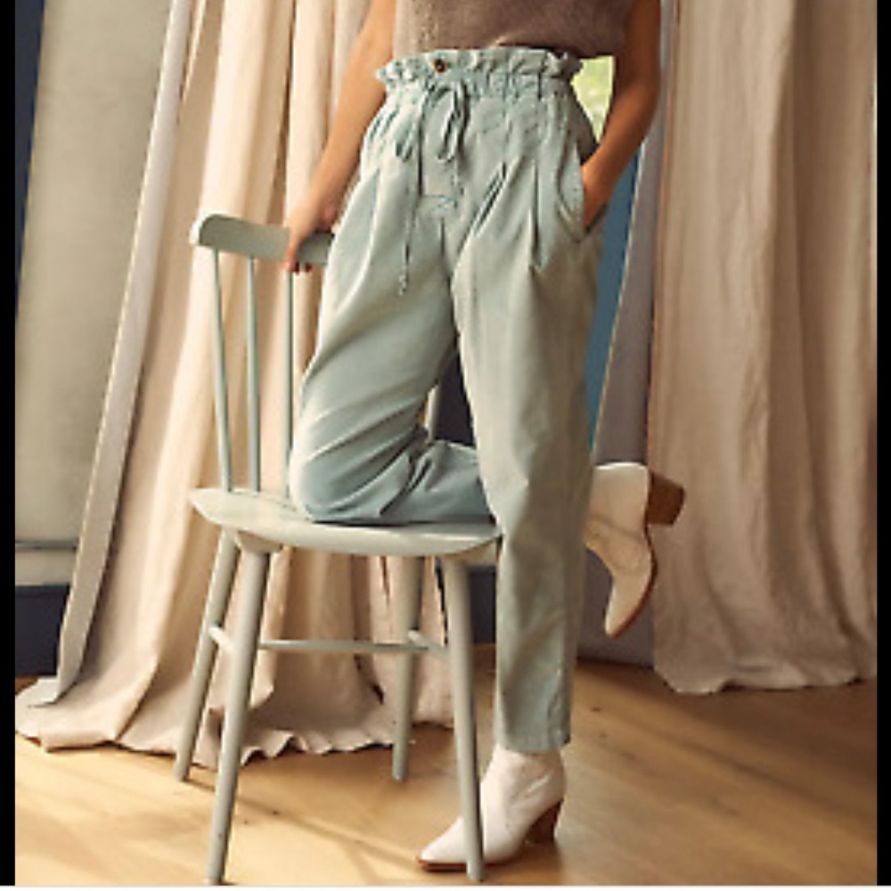 Free People Margate trouser in corduroy size small RARE COLOR